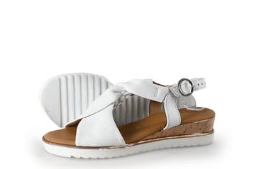 Gabor Sandalen in maat 36 Wit, Verzenden, Wit, Gabor, Sandalen of Muiltjes