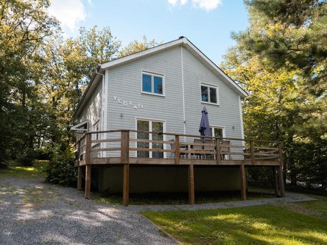 Luxe chalet voor 8p, sauna, 4 slp, 2 bdk. honden welkom, Vacances, Maisons de vacances | Belgique