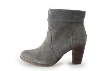 Mano Enkellaarzen in maat 37 Grijs, Kleding | Dames, Schoenen, Verzenden, Mano, Lage of Enkellaarzen, Zo goed als nieuw