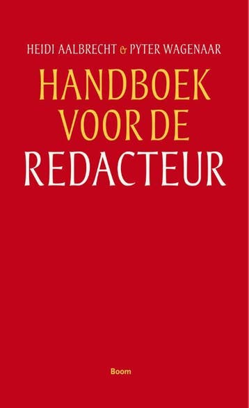 Handboek Voor De Redacteur | Heidi Aalbrecht; Pyter Wagenaar, Verzenden, Heidi Aalbrecht; Pyter Wagenaar