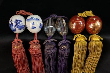 Kutani  ware and Crystal Fuchin - unknown - Japon (Sans, Antiquités & Art