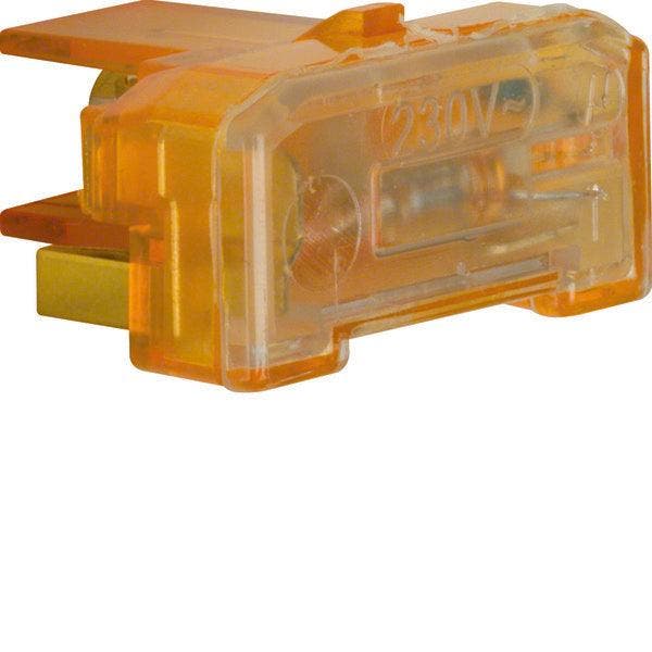 Hager Berker Elément de lampe néon avec borne N IP44 Orange, Bricolage & Construction, Électricité & Câbles, Envoi
