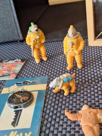 Tintin - 19 Figure - Lu - 1993, Nieuw