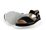 Ayana Sandalen in maat 39 Zwart, Kleding | Dames, Verzenden, Zwart, Sandalen of Muiltjes, Gedragen
