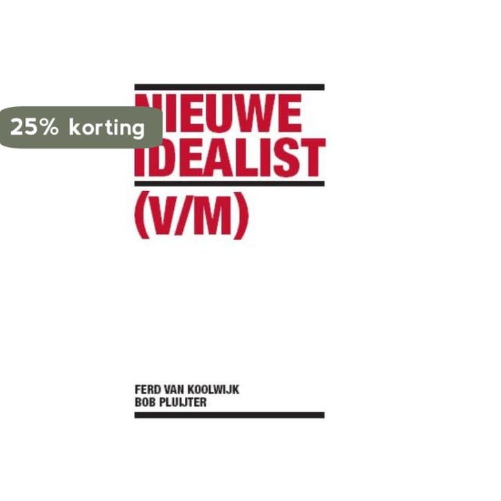 Nieuwe Idealist 9789085712817 Ferd van Koolwijk, Livres, Philosophie, Envoi