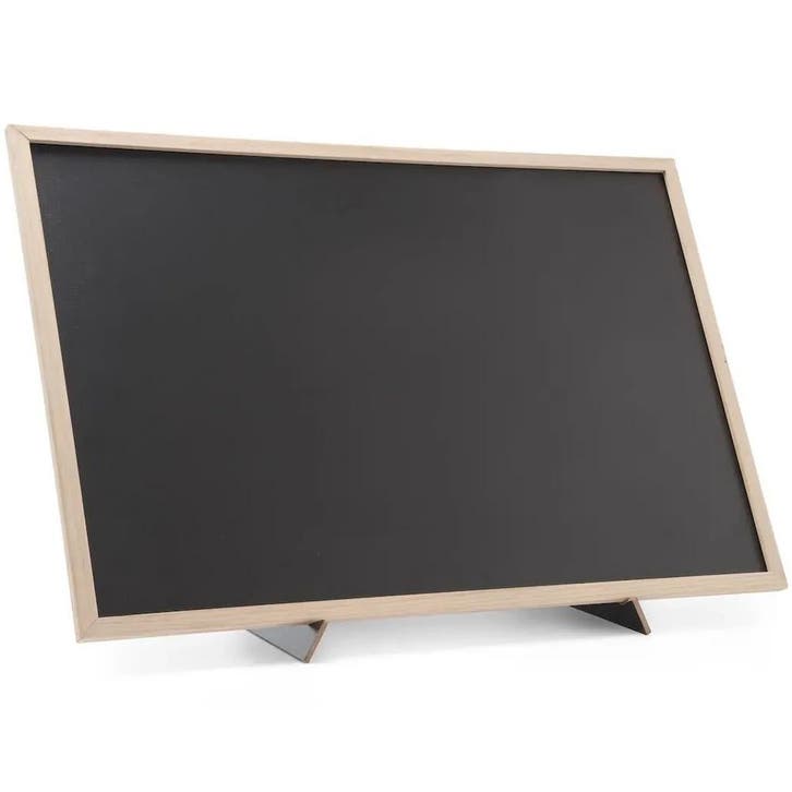Krijtbord | Hout | Incl. Standaard | 600x400mm HENDI, Articles professionnels, Horeca | Équipement de cuisine, Envoi