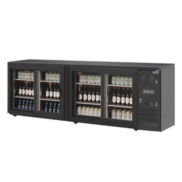U serie bardisplay 288 flessen | 698L | Met 4 zelf, Verzenden