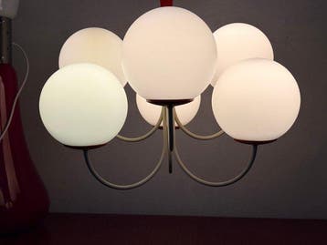 Plafondlamp - Glas, Metaal