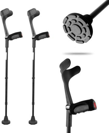 Ergonomische krukken set | Tweede kansje | OP = OP, Diversen, Verzenden, In hoogte verstelbaar, Zo goed als nieuw