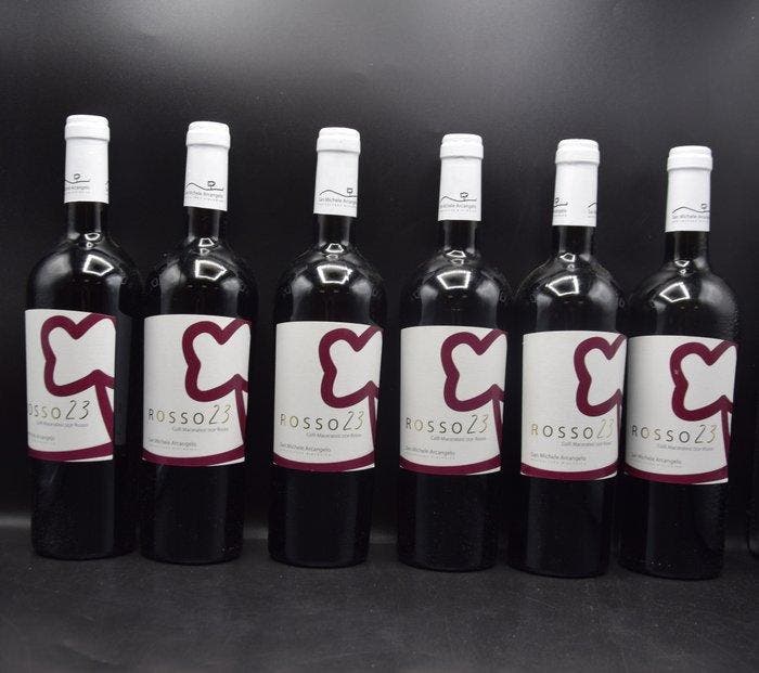 2021 San Michele Arcangelo, Rosso23 - Marche - 6 Flessen, Verzamelen, Wijnen