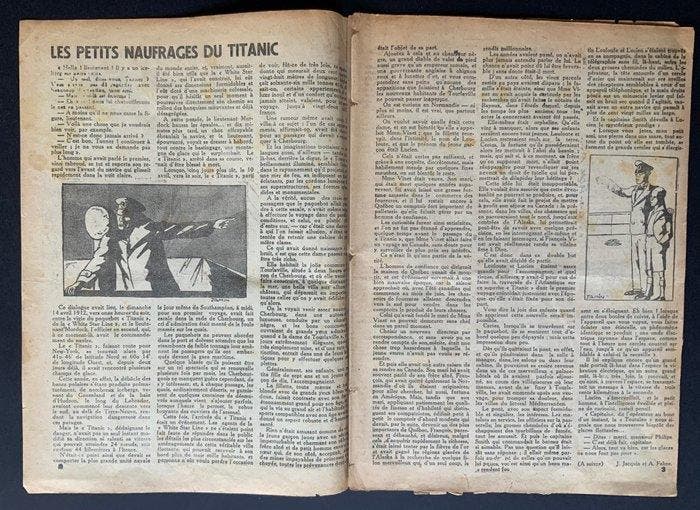 Le Petit Vingtième 23 - Le Petit Vingtième nr.23 Titanic - 1, Boeken, Stripverhalen