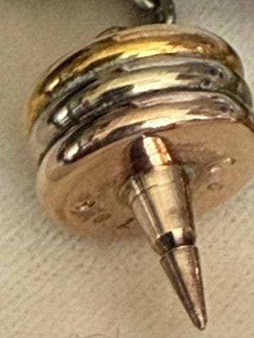 Cartier - supporto tappo di sughero per bottiglie in argento