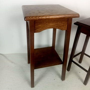 Table dappoint (2) - Chêne - Deux tables d’appoint / pour
