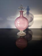 Murano - Flacon de parfum - Mezza Filigrana - Verre de, Antiek en Kunst