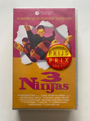 3 NINJAS (IN SEAL) (VHS), Cd's en Dvd's, Gebruikt