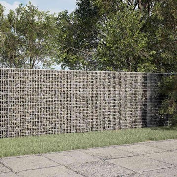 vidaXL Gabion met 3,5 mm Draad en 5x2,5 cm Gaas 200x50x100, Tuin en Terras, Verzenden, Nieuw
