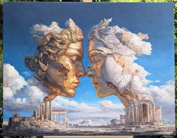 Wilhem von Kalisz - Ethereal Symmetry (100% hand-painted, XL