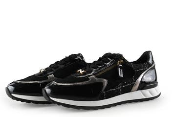 Nathan-baume Sneakers in maat 41 Zwart, Verzenden, Zwart, Nathan-baume, Zo goed als nieuw