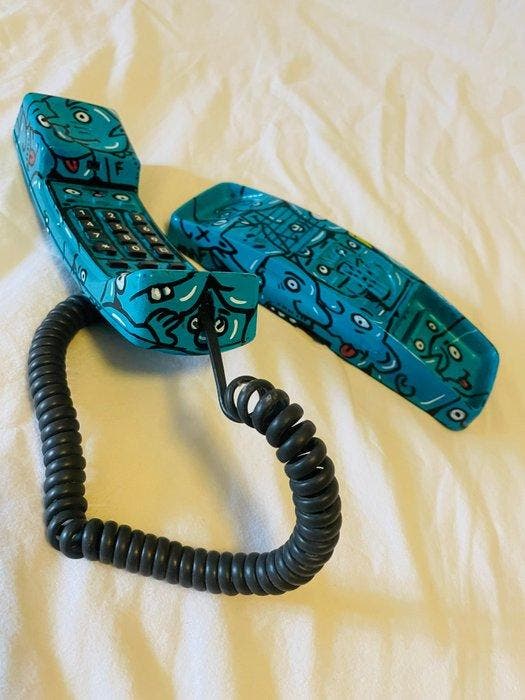 Flör Art - Doodlephone, Antiek en Kunst, Kunst | Designobjecten