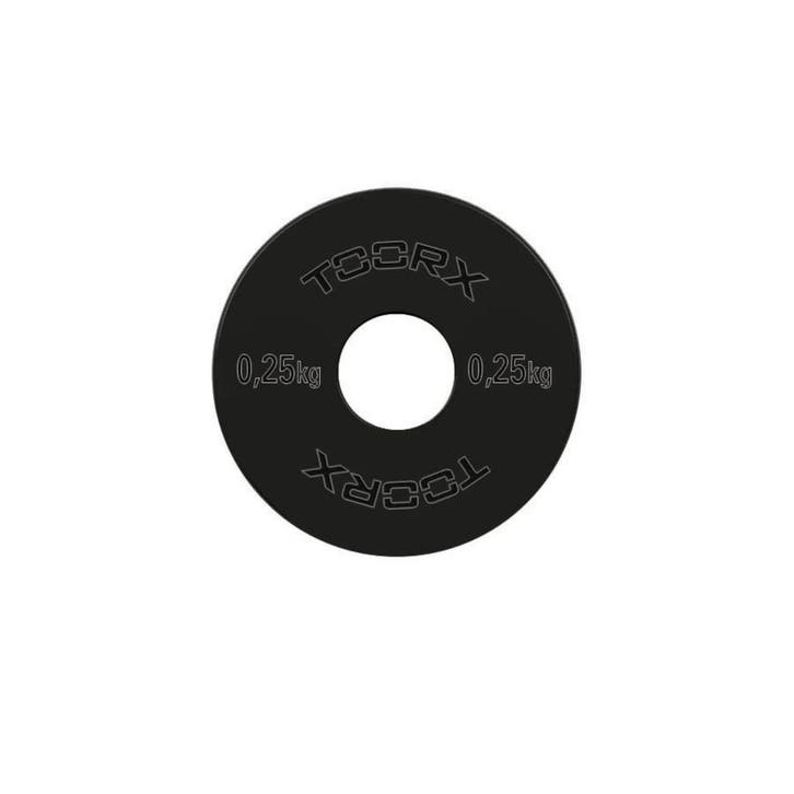 Toorx Fitness Micro Halterschijven - 50 mm - Zwart - Staal 0, Sport en Fitness, Fitnessmaterialen, Nieuw, Verzenden