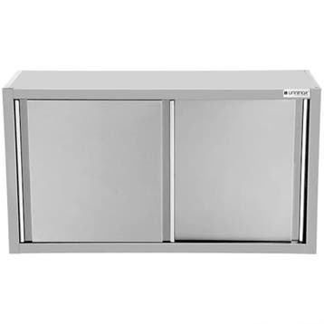 Wandkast | RVS | Schuifdeuren | Diepte 400 | Hoogte 660 |, Verzenden