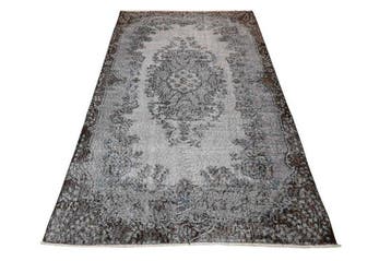 Grijs vintage - Vloerkleed - 205 cm - 115 cm - met