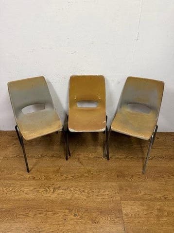 Gebruikte Set van 3 Kuipstoelen -S4484, Ophalen, Nieuw