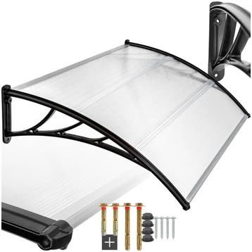 Voordeurluifel transparant - 120 cm, Huis en Inrichting, Verzenden, Nieuw