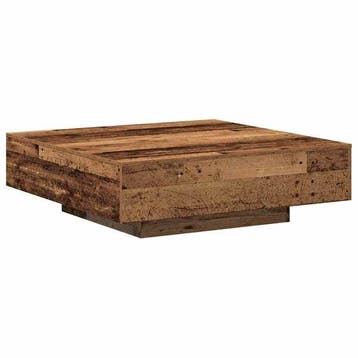 Table basse bois 100x100cm - -63% jusqua epuisement, Verzenden
