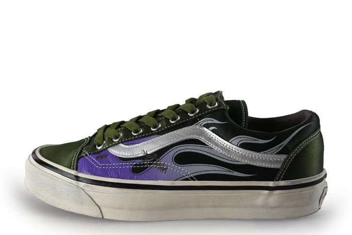 Vans Sneakers in maat 40½ Groen, Kleding | Heren, Schoenen, Overige kleuren, Zo goed als nieuw, Sneakers, Verzenden