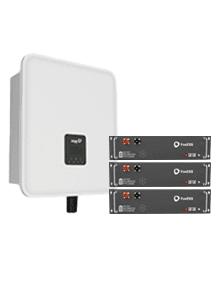 Fox opslagpakket 7.8 kWh - Fox H3 6 kWh Hybrid + 3x HV2600 b, Bricolage & Construction, Panneaux solaires & Accessoires, Envoi