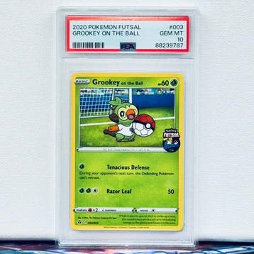 Pokémon Graded card - GROOKEYON THE BALL #003 - Pokémon -
