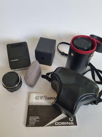 Cosina CT1G + drei Objektive + Zubehör | Analoge camera, Audio, Tv en Foto, Nieuw