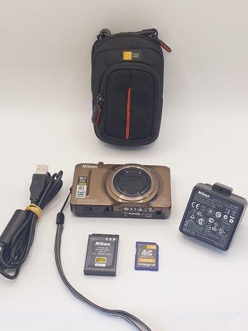 Nikon COOLPIX S9200 Appareil photo numérique, Nieuw