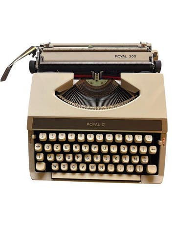 Royal 200 - Typemachine - 1940-1950, Antiek en Kunst
