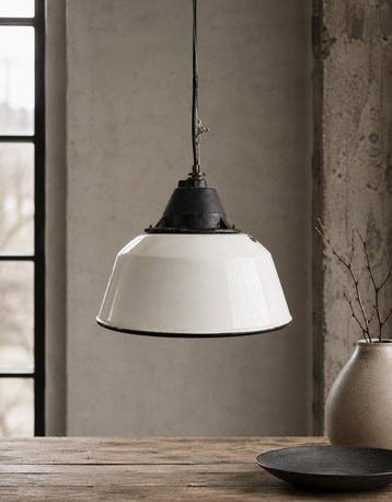szarvasi - Lampe à suspendre - Émail - lampe industrielle