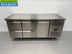 Etabli réfrigéré HCB en acier inoxydable 4 tiroirs et 1, Verzenden, Nieuw in verpakking
