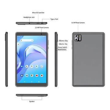 B8 Tablet - 8 Inch Display - 64 GB Opslag - 2 MP / 8 MP, Telecommunicatie, Verzenden, Nieuw