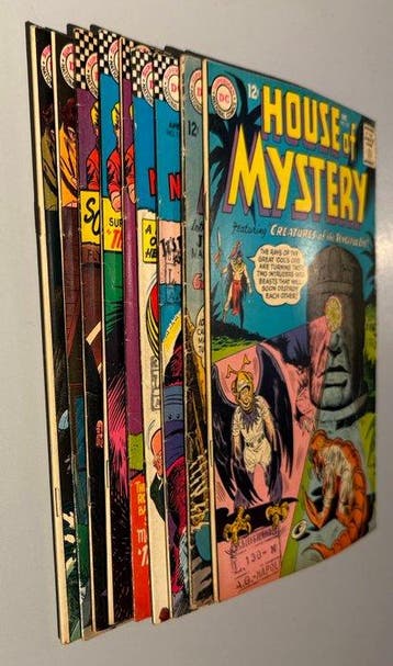 House of Mystery #139, 143, 158, 160, 161, 162, 163, 182,, Boeken, Strips | Comics, Nieuw