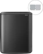 2dekans | Brabantia Bo Touch Bin Prullenbak - 2 x 30 liter -, Huis en Inrichting, Ophalen of Verzenden, Nieuw