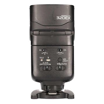 Canon Speedlite 320EX met garantie, Audio, Tv en Foto, Ophalen of Verzenden, Gebruikt