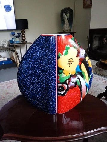 Hutschenreuther - Vase - Porcelaine - Grand vase design