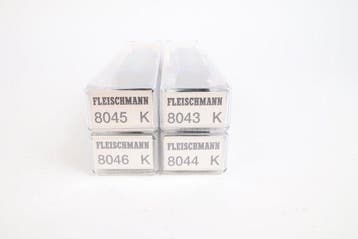 Fleischmann N - 8043, 8044, 8045, 8046 - Modeltrein, Nieuw