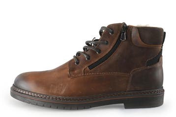 Nelson Veterboots in maat 47 Cognac, Kleding | Heren, Schoenen, Overige kleuren, Verzenden, Boots, Zo goed als nieuw