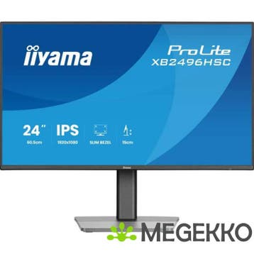 Iiyama ProLite XB2496HSC-B1 24  Full HD 144Hz IPS USB-C, Computers en Software, Verzenden, Nieuw