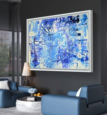 Micha Lenartowicz - Abstract Composition - XXL, Antiquités & Art