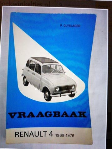 Vraagbaak renault - Olyslager, Boeken, Verzenden, Nieuw