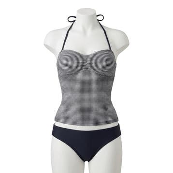 SPEEDO Bikini top + broek Donkerblauw / Wit - 2 (AAA), Ophalen of Verzenden