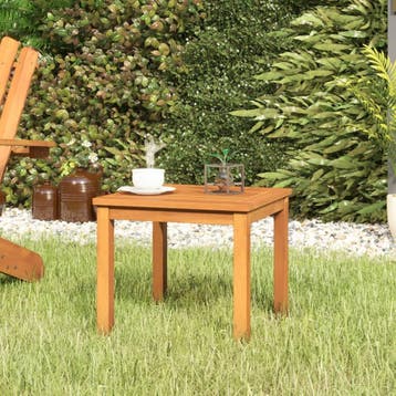 vidaXL Salontafel 40x40x36 cm massief acaciahout, Tuin en Terras, Verzenden, Nieuw