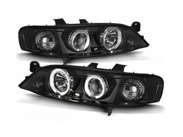 Angel Eyes koplampen Black geschikt voor Opel Vectra B, Auto-onderdelen, Verzenden, Nieuw, Opel
